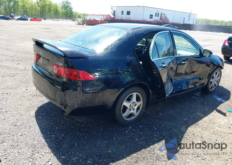 2004 Acura Tsx from USA, damaged, VIN JH4CL96864C043217